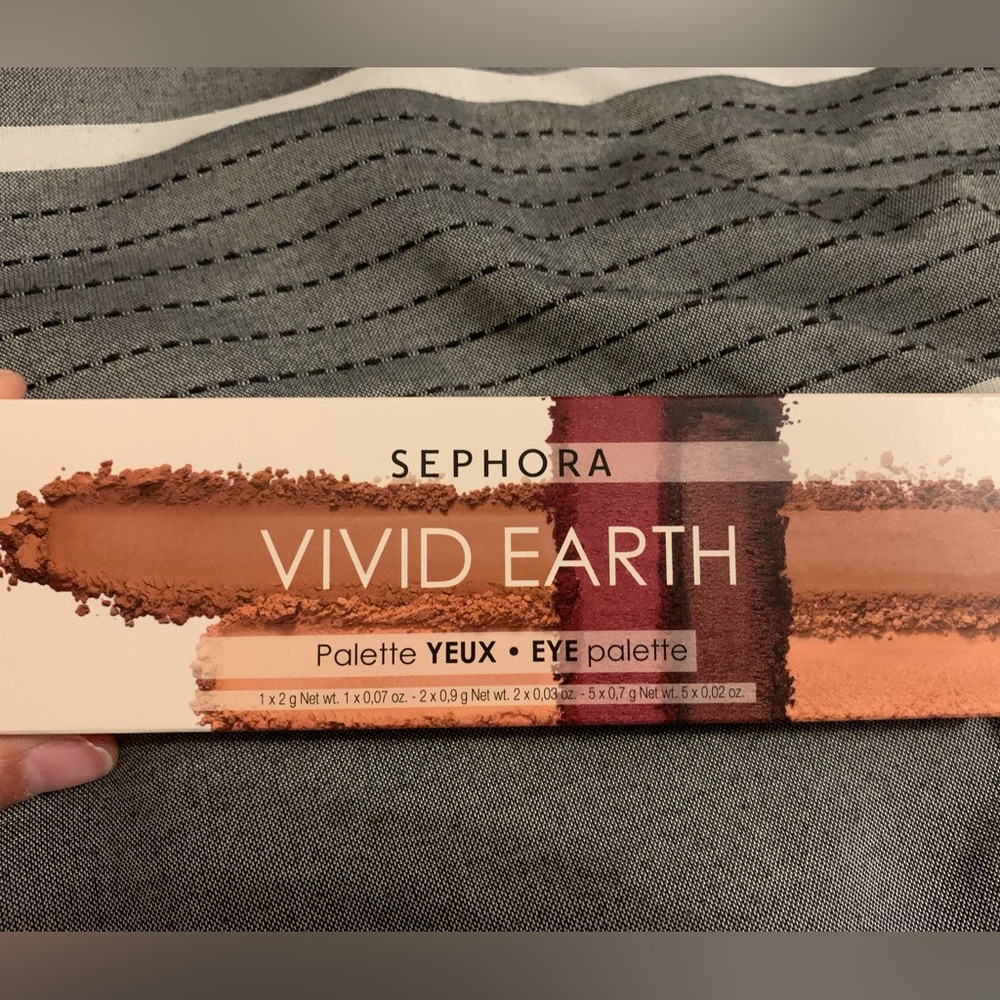 Sephora Vivid Earth palette